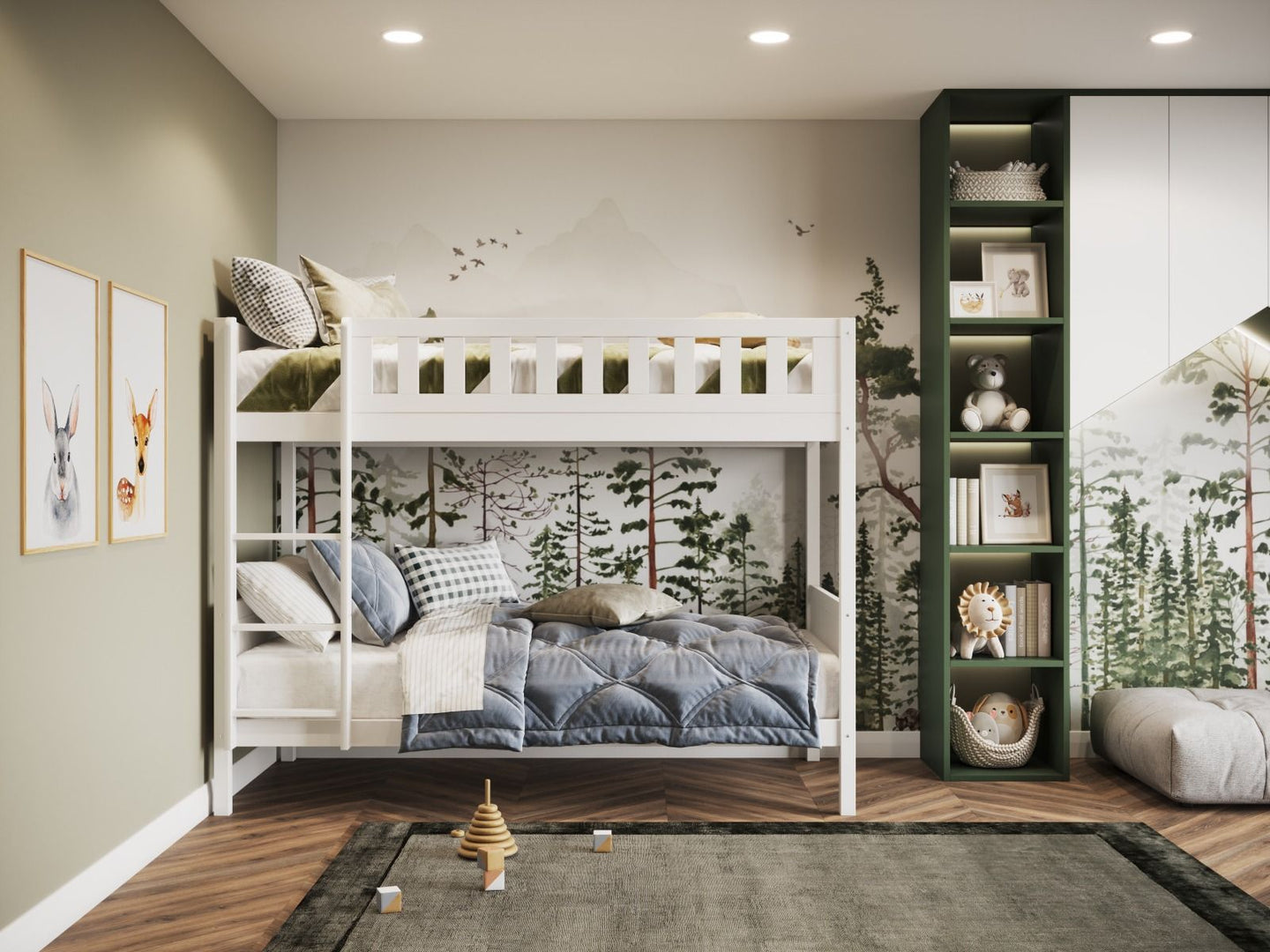 Callum Bunk Bed with Optional Trundle